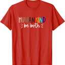 Human Kind Be Both Equality, Humankind, Kindness Peace T-Shirt, Size S