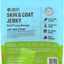 BIXBI Liberty Skin & Coat Support Beef Lung recipe Dog Treats,5 oz-USA Made Grain Free Dog Treats-Antioxidant Rich to Support Shiny,Full Bodied Coats-High in Protein,Whole Food Nutrition,No Fillers (EXP 04/16/26)