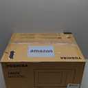 TOSHIBA Small Microwave Oven with 11 Power Levels, ChefDefrost, Sound On/Off & Eco Mode, 0.7 Cu Ft, 700W, Black, MM-EM07PA(BK)