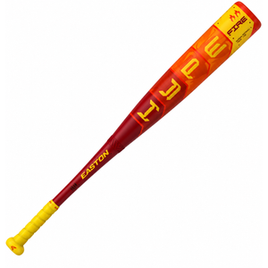 Easton | 2025 | Hype FIRE Baseball Bat | USSSA | -5 Drop | 2 3/4' Barrel | 31 inch, Orange, -5, 31 Inches 