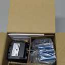 Panasonic Cordless Phone with Answering Machine, Advanced Call Block, Bilingual Caller ID and High-Contrast Display, Expandable System with 2 Handset Cordless Telephones - KX-TGD832M (Metallic Black)