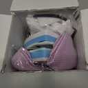 Magnetic Window Cleaner Tool Glass Wiper, Double Sided Windows Glass Cleaner 5-Files Adjustable Windshield Cleaner with 2 Pc Pink Microfiber Cleaning Cloth for High-Rise Single Double Glazed Windows