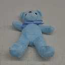 Blue Teddy Bear Stuffed Animals 13.4 inch Soft Small Teddy Bear Cute Cuddly Stuffed Plush Toys for Birthday Valentines Day Wedding Graduation Party
