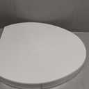 KOHLER 25875-0 Hyten 3" Height, Elevated Soft Close Elongated Toilet Seat, Contoured Seat with Grip-Tight Bumpers, Quick-Attach Hardware, No Slam Toilet Seat, White