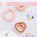 We R Memory Keepers Button Press Inserts-Heart