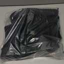 Litfun Suede Platform Mini Boots for Women Genuine Leather Fuzzy Ankle Winter Snow Boots with Fur Lined (9.5-10, Black)