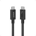 Anker Prime Thunderbolt 4 Cable, 3.3 ft USB C to USB C Cable, 240W Charging, 40Gbps Data Transfer, Supports 8K/4K Displays, for iPhone 16 Series, MacBook Air, iPad, Samsung (Thunderbolt 4-Certified)