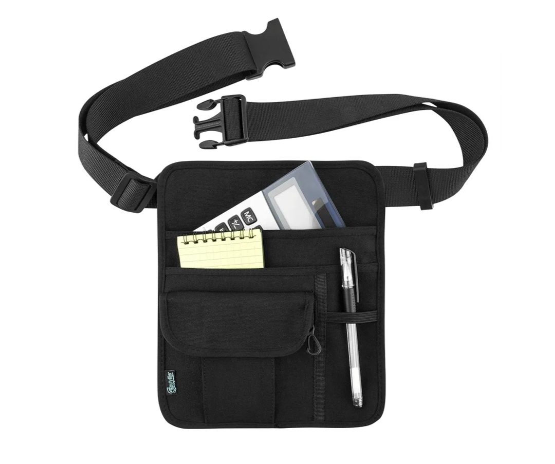 Beautyflier Premium Quality Waiter/Maid Waist Money Pouch - Restaurant/Hotel Bar Apron Bag With Adjustable Belt