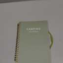 Heveboik Camping Journal and RV Travel Log Book - A5 Outdoor Camp & Adventure Journal for 25 Camping, Hiking Journal, Family Travel Books Camper Essentials Camping, 5.8" x 8.5", Cyan