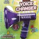 Toysmith Tech Gear Multi Voice Changer  Amplifies Voice with 8 Fun Effects, Fun Toy or Gift for Kids Ages 5+- Christmas Gifts, Stocking Stuffer, 6.5, Colors May Vary