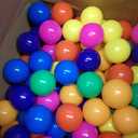Ball Pit Balls for Toddlers: 50 Colorful Non-Toxic Balls  BPA-Free, Phthalate-Free, Crush-Resistant Plastic, 2.2 Inches, Perfect Toy for Boys and Girls, Ideal for Ball Pit Play