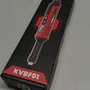 KAIWEETS Brake Fluid Tester Pen with Corrosion Resistance Probe, High-Precision Brake Fluid Moisture Tester with Data Hold Function, Buzzer Alarm, 3 Colors Backlight, Calibrated for DOT3, DOT4, DOT5.1 (Red)