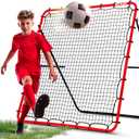 Soccer Rebounder Rebound Net, Kick-Back | Football Training Gifts, Aids & Equipment for Kids Teens & All Ages, Perfect Storage