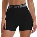 HYCOPROT 3" Women's Volleyball Shorts Spandex Compression Shorts Performance for Workout Gym Yoga Running Biker (S)