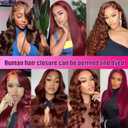 5x5 HD Lace Closure Straight Human Hair 12A Real Transparent Lace Closure Virgin Remy 10inch Black