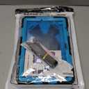 WESOROL Case for Samsung Galaxy Tab S10 Lite/S10 FE/S9 FE 10.9 Inch Galaxy Tab S9 11 Inch,Shockproof Cover for Samsung S9 FE Tablet Case with Screen Protector Rotate Stand Pen Holder,Black Blue