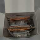 Twinkle Star 2 Pack Orange Halloween Fairy Lights Battery Operated, Total 66 ft 200 Led String Lights Remote Control Timer Silver String Light 8 Modes Firefly Lights for Garden Party Indoor Decor