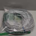 51 Inches Extra Long Cat Tunnels for Indoor Cats, Collapsible Pet Play Tube with Cat Toys and Two Peek Holes, Cat Hideout Hideaway for Big Cats, Kittens, Bunny Rabbits, Ferrets, Puppy (Gray)