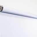 Small Spring-Powered Roll-Up/Pull-Down Background ID Photos (White)