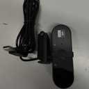 AOC 4k Webcam for PC with Microphone, Computer Camera with Noise Cancellation, Privacy Cover, 99 FOV, Plug & Play USB Webcam for Streaming, Conferencing, Zoom, Skype, Facetime, Laptop, PC, Skype (Black)