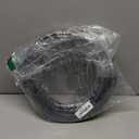 NM-B 8/3 Wire with Ground,25FT 8/3 8 Gauge Wire Copper 8 AWG 3 Conductor PVC Non-Metallic Sheathed 8/3 W/G NMB Cable Stranded Indoor Residential Electrical Wiring for Branch Circuit Switches&Outlets