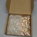 100,1ml (1/4 dram) Clear Glass Dropper Bottle,Empty Essential Oil Dropper Bottle Mini Glass Eye Dropper Vials With Pipette For Travel,Sample Test Perfume Liquid Container-1 Funnel&3 Dropper included