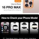 TORRAS Magnetic Slim-Fit for iPhone 16 Pro Max Case 6.9 inch, Ultra-Thin 16 ProMax Phone Case Compatible with MagSafe, Light Anti-Scratch Matte Hard PC Bayer OriginFit, Black