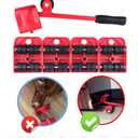Furniture Lifter Easy to Move Slider 5 Piece Mobile Tool Set, Heavy Furniture Appliance Moving and Lifting System - Maximum Load Weight 330Lbs