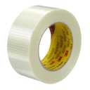 Scotch Bi-Directional Filament Tape 8959 Transparent, 50 mm x 50 m (Pack of 1)
