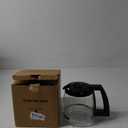 12-Cup Replacement Glass Carafe for Cuisinart Coffee Maker Models CHW-12, CHW-12P1, DCC-1100BK, DCC-1200, DCC-2650, DGB-550BK, DGB-550BK1 DGB-625BC, DGB-700BC, and SS-12 Part# DCC-1200PRC