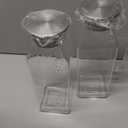 Netany 2 Pack 2.22 Liters/ 75 oz Square Glass Pitcher with Lid and Handle for Fridge, Iced Tea and Coffee Carafe Beverage Serveware, Heat Resistant Borosilicate Water Jug for Hot/ Cold Drinks and Milk