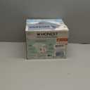 The Honest Company Clean Conscious Diapers for Delicate Skin | Up to 100% Leakproof | Hypoallergenic, Fragrance Free | Summer '25 Limited Edition Prints | Club Box, Size 4 (22-37 lbs), 54 Count