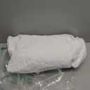 Crib Mattress Protector Sheets Fitted Waterproof Crib Mattress Pad Cover, Noiseless & Machine Wash 100% Absorbent Crib/Toddler Mattress Protector Sheet Quilted, White, 52" x 28"