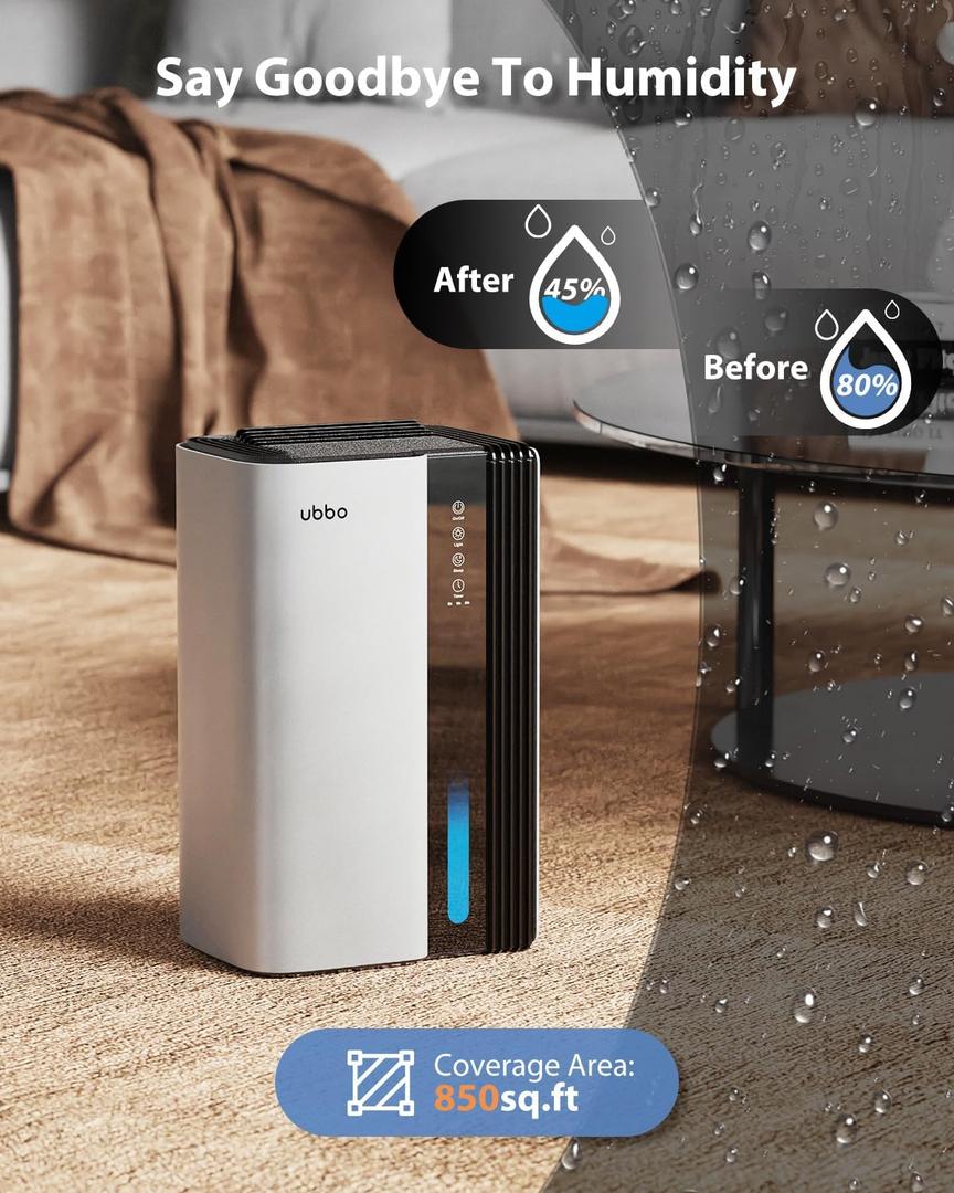 Dehumidifier for Home, White
