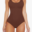 Bodysuit for Women - Tummy Control Seamless Tops Compression Butt Lifting Shapewear Bodysuits, Size XS/S