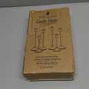 6 Pcs Black Candle Holders Set, Vintage Home Decor  Modern Taper Candlestick Holders for Wedding, Table Centerpieces  Great Gift for Housewarming, Birthday Parties, Wedding & Christmas Season