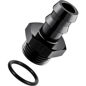 EVIL ENERGY 8AN ORB Male to 1/2" Barb Straight Fitting Adapter