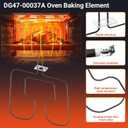 DG47-00037A Range Broil Element fits for Samsung Electric Freestanding Range Oven Baking Element Replaces AP4342874 2087536 PS4240835 Oven Heating Elements