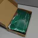 Green Braiding Hair Extensions 16 Inch Pre stretched Braiding Hair Hot Water Setting Synthetic Hair Pre Stretched Crochet Braids Hair(16 Inch,3 Packs,Green#