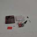 9 Pieces Christmas Red Magic Girl Fairy Doors Decorative Set Miniature Tiny Wooden Tooth Fairy Door Mini Xmas Decorations The Santa's Door Decor for Party Accessories (Classic Style)