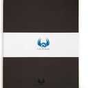 Softcover Sketch Book, A4 Sketchbook for Drawing, Lay Flat for Everyone, 160 Plain Pages Artist Journal Ideal for Ink, Water Color, Pen, Pencils, Size: Extra Large, Leda Art Supply