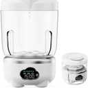 Mini Underwear Washing Machine, Portable Washing Machine, Upgrade 1.6L Foldable Mini Washer with 3 Modes, Rechargeable Laundry Machine for Socks, Bikinis,Baby Clothes, Travel, RV, Apartment