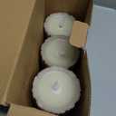 NICEME LED Pine Bark Flameless Candles Set of 3 Real Wax Battery Operated Candles Flickering Teardrop Wick Electric Decorative Pillar Bark Candles with Remote Timer, D3 x H4 5" 6"