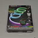 XTREME DIGITAL LIFESTYLE ACCESSORIES Monster 16.4 ft Smart Indoor and Outdoor Multi-Color Neon LED Light Strip, Water-Resistant, Mobile App Control