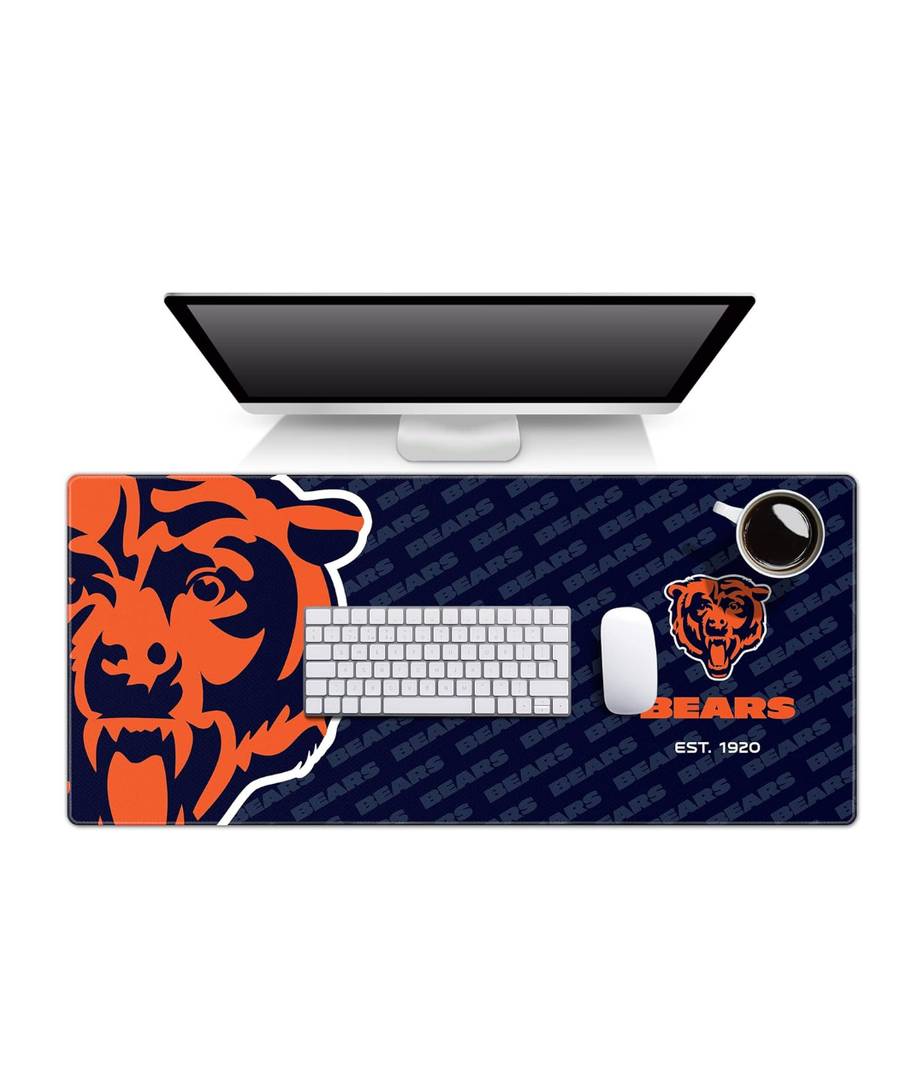 YouTheFan NFL Chicago Bears Logo Series Desk Pad SMU