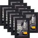Eletecpro 11x14 Picture Frames Set of 10, Picture Frame Collage Wall Decor Display 8x10 Photo With Mat or 11x14 without Mat, Home Decor Gallery Wall Frame for Wall Mounting, Black