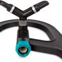 Gilmour 813443-1001 Whirling Stationary Base Adjustable Spot Sprinkler, Onyx