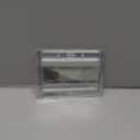 Happy Trees Badge Holder Horizontal ID Card Protector, Name Tag Badge Holders with Resealable Zip, Clear PVC Plastic Sleeves, Pass Case Credential Pouch for Office, School (50 Pack)