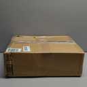 Pia Ricco 22" Ceramic Table Lamp Set of 2, Farmhouse Rustic Lamp Bedside Nightstand Lamps, Retro Side Table Lamp for Living Bed Room Home with Brown Linen Lampshade, White