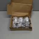 6 Pack Silver Balloon Weights Metallic Holder Anchors Balloon Holder Weights for for Birthday 2025 Graduation Party Christmas Wedding Celebration Decoration (Silver)